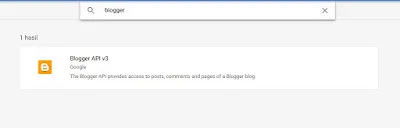 Blogger API v3