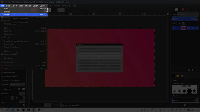 How to Highlight Screenshot Images With GIMP How to Highlight Screenshot Images With GIMP