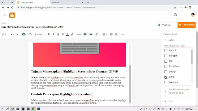 How to Highlight Screenshot Images With GIMP How to Highlight Screenshot Images With GIMP